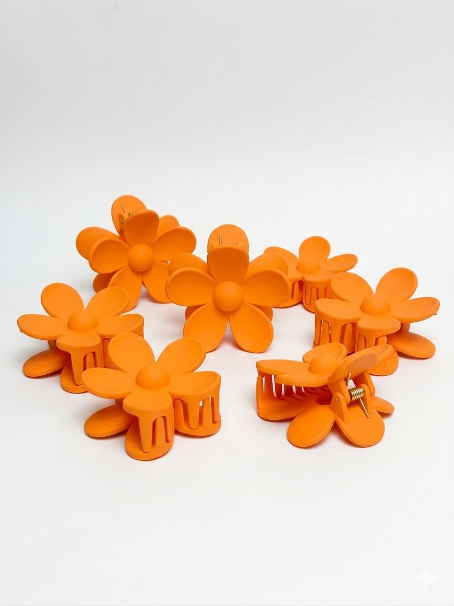 Haarclip bloem