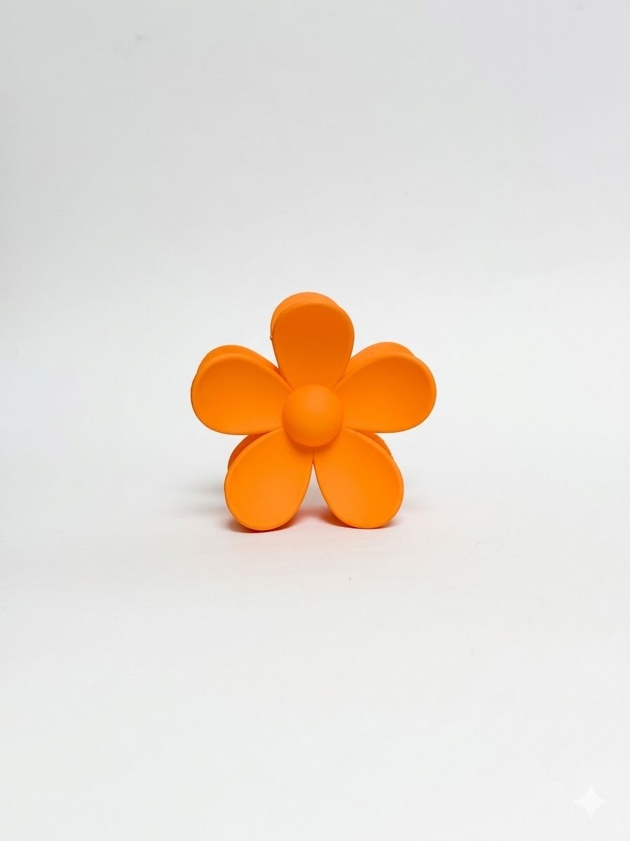 Haarclip bloem